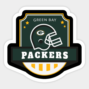 Green Bay Packers Football Sticker